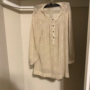 LAMADE cottage core blouse flowery v-neck